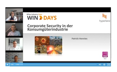 Podiumsdiskussion Corporate Security für die Konsumgüterindustrie