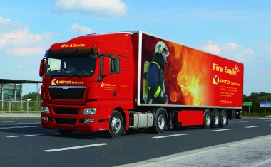 Kötter präsentiert auf der Security Fire Eagle für mobile Schulungen