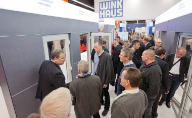 Erfolgreich: Winkhaus präsentierte auf der fensterbau 2014 sichere Fenster- und Türtechnik