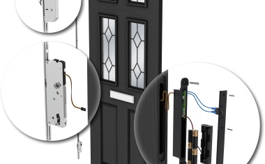 Winkhaus: Sicherheits-Tür-Verriegelung blueMatic AV2-B