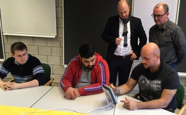 PCS-Zeiterfassungsterminal auch für blinde und sehbehinderte Mitarbeiter geeignet