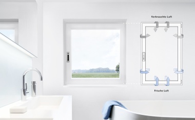 Winkhaus: Smart Home-fähiger Fensterbeschlag verbindet Raumlüftung mit Einbruchschutz