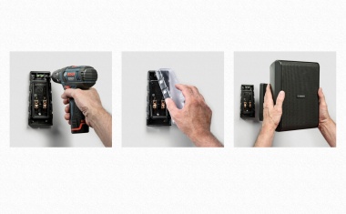 Kompaktlautsprecher von Bosch für Innen- und Außenbereiche