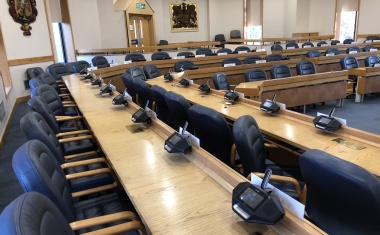 Bosch installiert IP-basiertes Dicentis-Konferenzsystem in Basingstoke