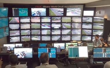 Bosch macht Motorrad-Rennstrecke in Italien für Fahrer und Zuschauer sicherer