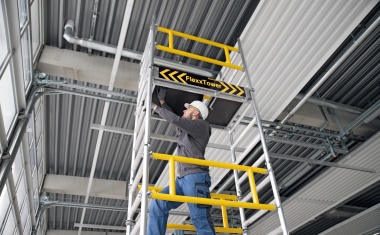 FlexxTower: Schnell und sicher zum Ein-Personen-Gerüst
