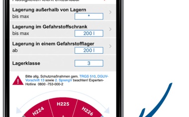 Mengen-Checker-App von Denios