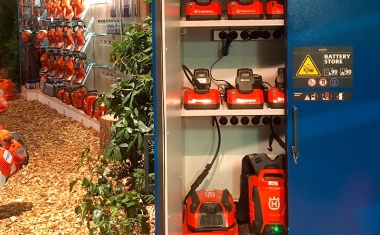 Husqvarna setzt auf Anwendersicherheit mit Denios