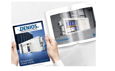 Gefahrstofflagerbroschüre von Denios