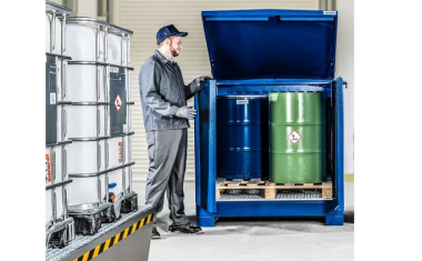 Denios: Zertifizierte Produkte zur Gefahrstofflagerung