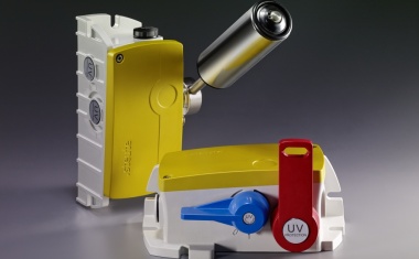 Seilzug-Notschalter und Bandschieflaufschalter von Steute