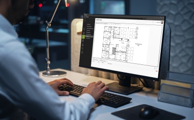 Webbasierte Software Dexios von PCS für Gebäudesicherheit