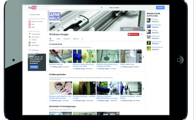 Über 100 Winkhaus Videos bei Youtube