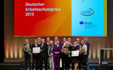 Deutscher Arbeitsschutzpreis geht an vier Unternehmen