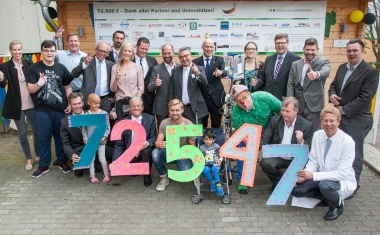 Kötter unterstützt Spendenaktion „Ein Tor – ein Lächeln“