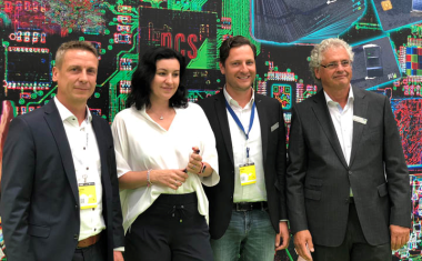 Staatsministerin für Digitalisierung, Dorothee Bär, besucht ZMI und PCS auf der CEBIT