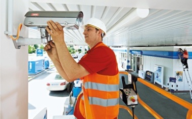 HD-Videoüberwachung an der Tankstelle