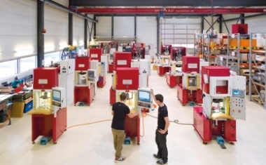 Absicherung von Hydraulikpressen