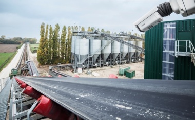 Abus-Videoüberwachung im Kieswerk Ellerdonk