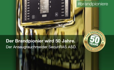 Securiton Spezial: Der Brandpionier wird 50 Jahre