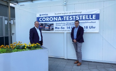 Klinikum Herford setzt bei Corona-Tests weiterhin auf Denios