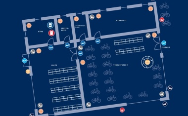 Abus Security Center: Gewerkeübergreifende Security-Lösungen mit technischer Gebäudeplanung