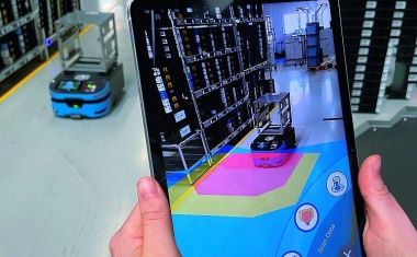 Smarte Visualisierung - Mensch-Roboter-Kollaboration per App effizient und ausfallsicher gestalten