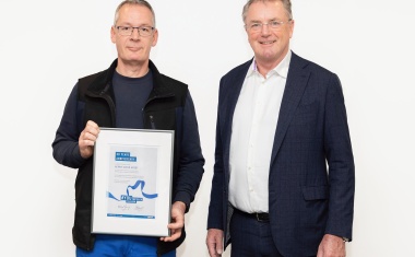 Guido Hoedt seit 30 Jahren bei Denios