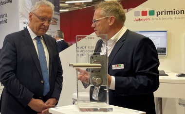 SicherheitsExpo: Gut besuchter Primion-Messestand