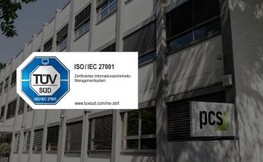 PCS Systemtechnik erhält ISO 27001-Zertifizierung