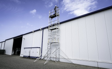 Munk Group: FlexxTower SGX Ein-Personen-Gerüst für Arbeitshöhen bis 9,55 Meter