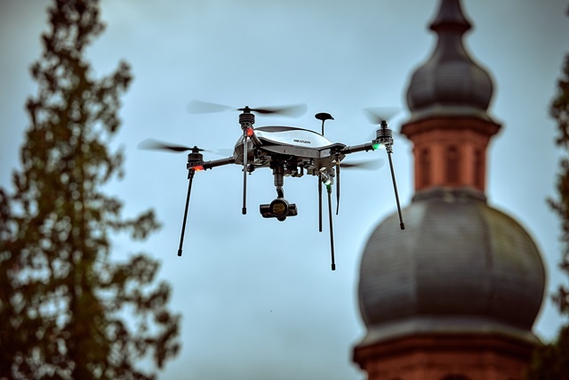 Die Drohne der Falcon-Serie hebt ab