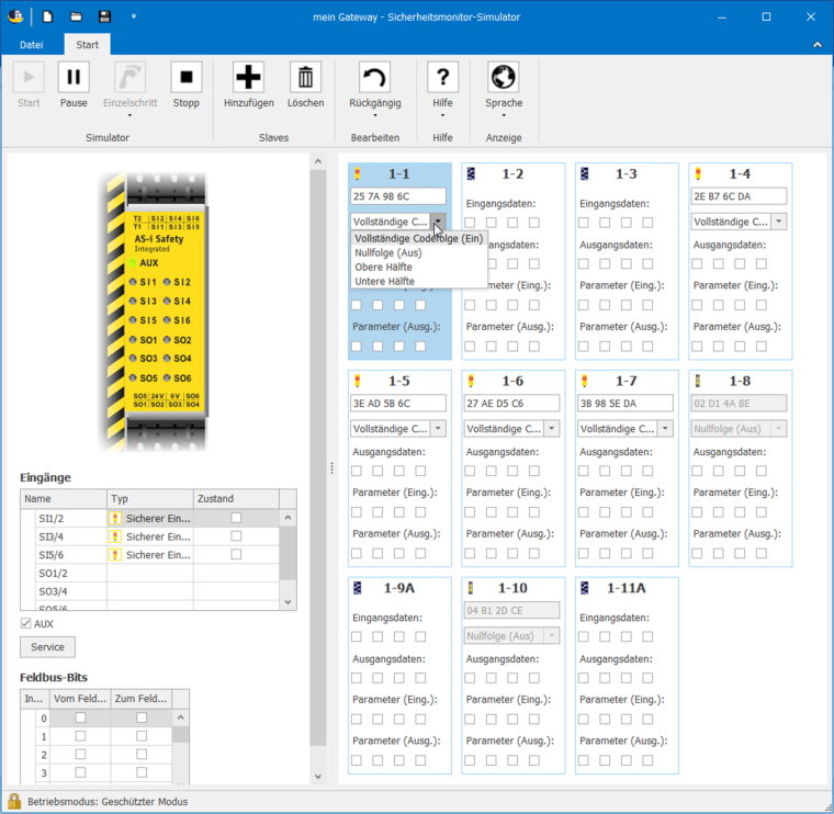 Mit dem Sicherheitsmonitor Simulator lässt sich die Konfiguration bereits im...