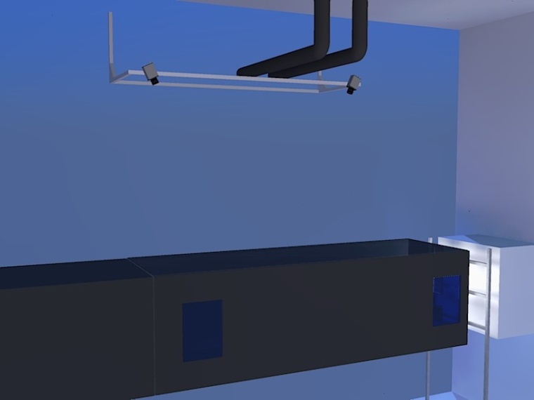 Die flexiblen Montage- und Positionierungsmöglichkeiten des VARIO2 auf dem...