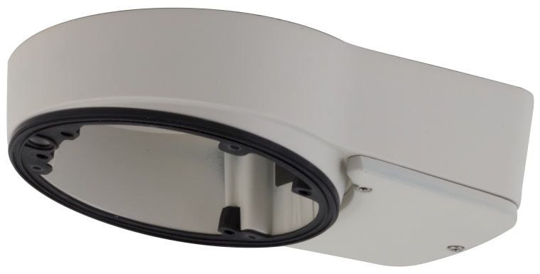 Schnelle und saubere Montage: Anschlussbox, Wandarm, Keiladapter, Foto: Videor...