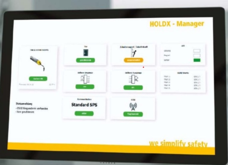 Eine Bluetooth-Schnittstelle ermöglicht dem Anwender mit einer App mobil auf...