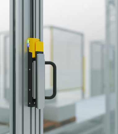 Die magnetische Prozesszuhaltung HoldX R kombiniert in kleinster Bauform einen...