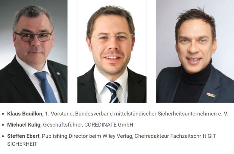 Jury für die Wahl zum Sicherheitsmitarbeiter oder zur Sicherheitsmitarbeiterin...