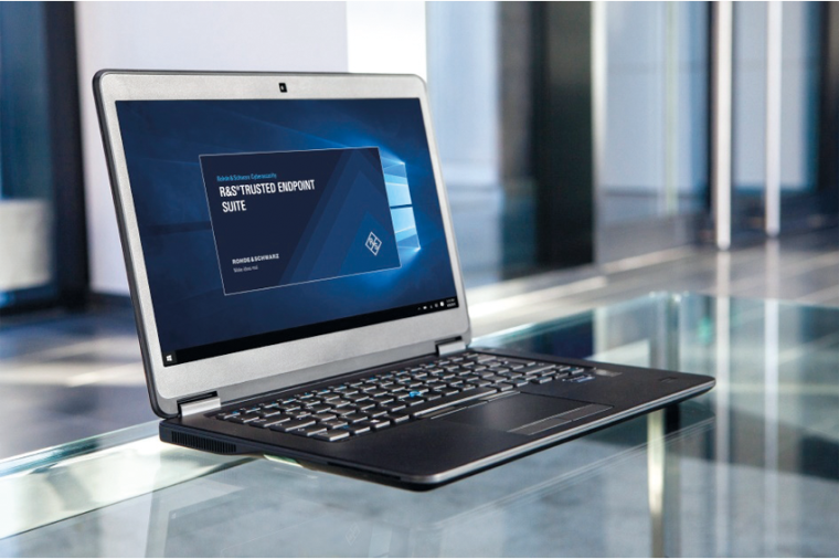 Die R&S Trusted Endpoint Suite kann auf zahlreichen Windows-Endgerätetypen...