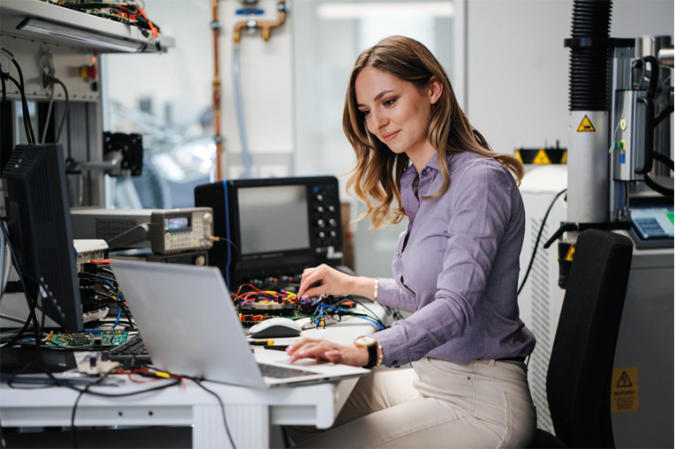 Infineon Austria, Forschung und Entwicklung. © Infineon Austria