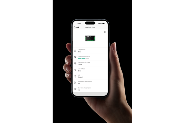 Eine komfortable Systemverwaltung ermöglicht die intuitive App. © Ajax Systems