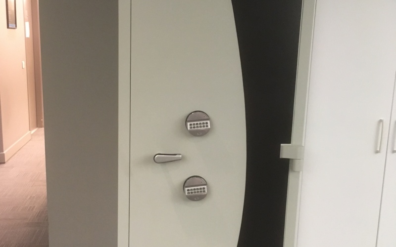 Photo: Certified Safe Storage Protection Integrated into Cycladic Luxury Villas