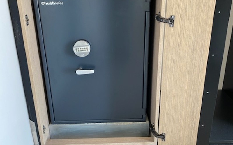 Photo: Certified Safe Storage Protection Integrated into Cycladic Luxury Villas