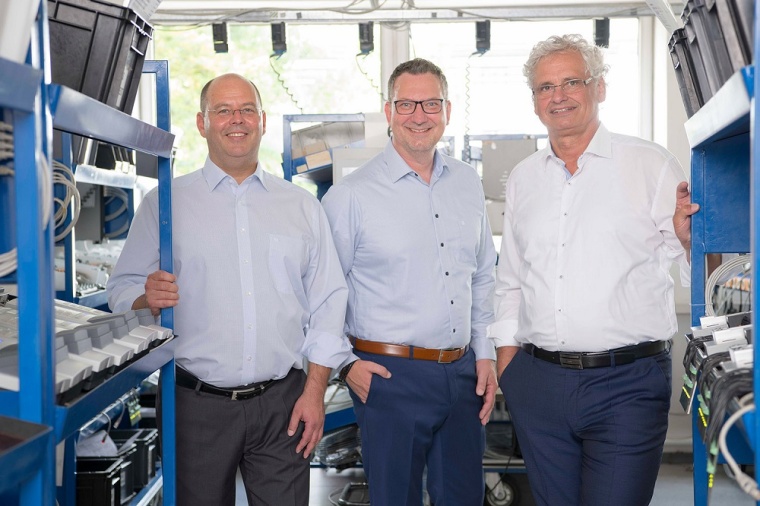 Walter Elsner, Matthias Kleemeier und Ulrich Kastner-Jung (v. l.)