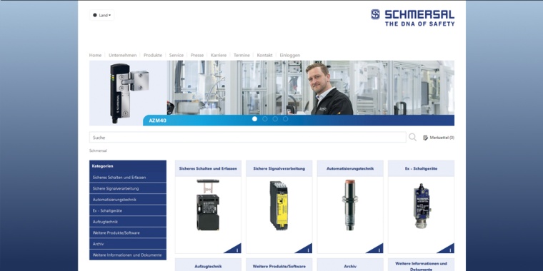 Der neue Online-Katalog von Schmersal präsentiert über 7000...
