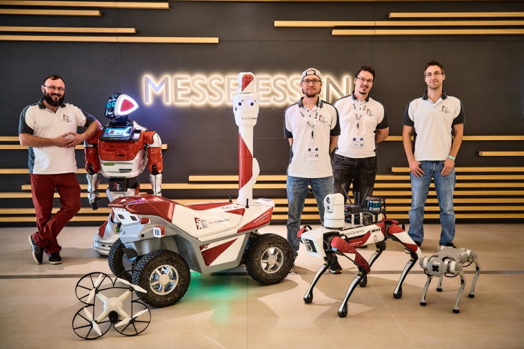 Security Robotics auf der Security in Essen. © Security Robotics /Philipp...