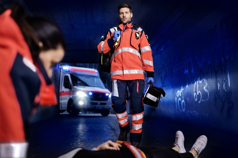 Mit Kübler Rescue sind Rettungskräfte umfassend geschützt. Bild: Kübler