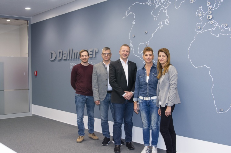 Gründung der „Dallmeier Austria“ – v.l.n.r.: Stefan Kneis, Managing...