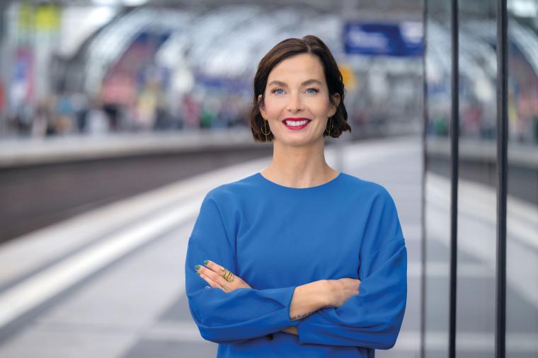Britta Zur, Vorsitzende der Geschäftsführung der DB Sicherheit