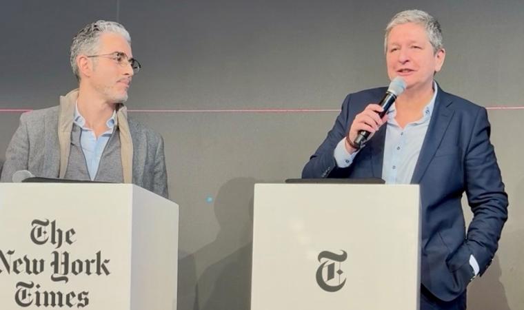 (V.l.n.r.:) Andrew Perry, Director, Energy transition & environment, FacultyAI,...